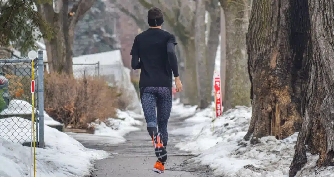 running homme hiver
