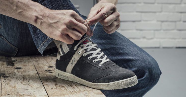 chaussures pour les pieds sensibles
