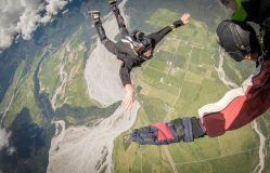 Saut en parachute