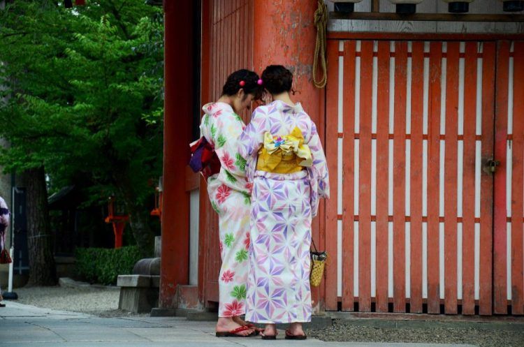 femme yukata